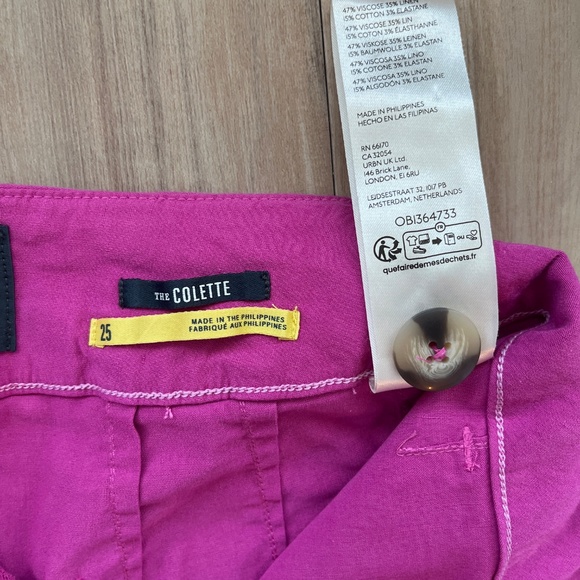 Maeve by Anthro The Colette Crop Wide Leg Pants - Picture 5 of 6